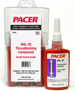 PACER ANL-22 Low-Strength Removable Threadlocker