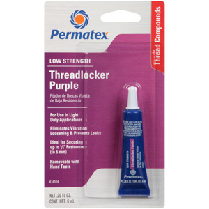 PERMATEX® Low Strength Threadlocker Purple