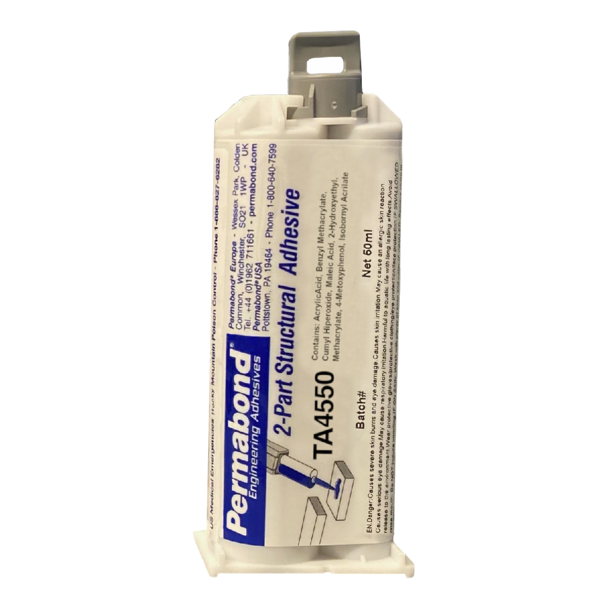 50ml cartridge of Permabond TA4550